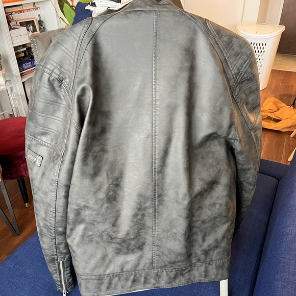 Guess Synthetic Leather Jacket - Picture 2 of 2